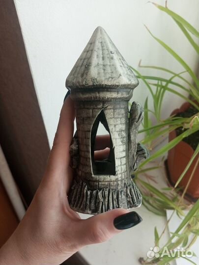 Грот замок для аквариума