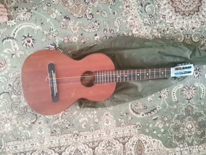 Гитара мастеровая старинная, 7 струнная