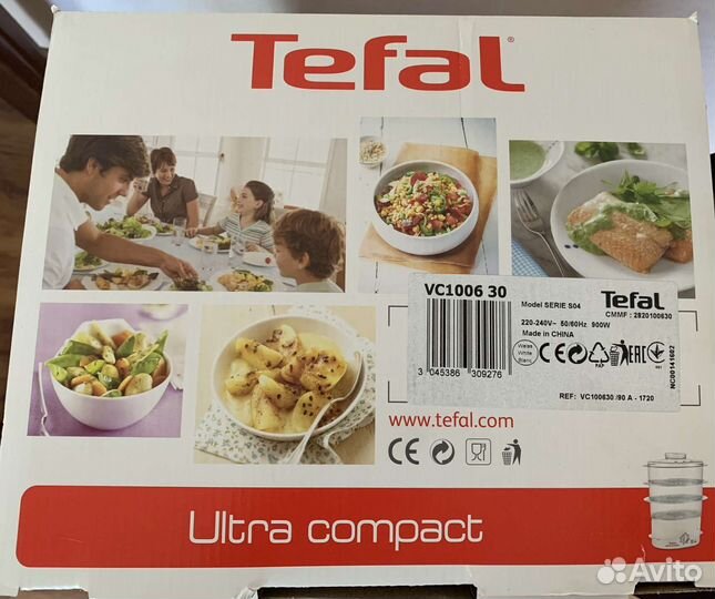 Пароварка tefal