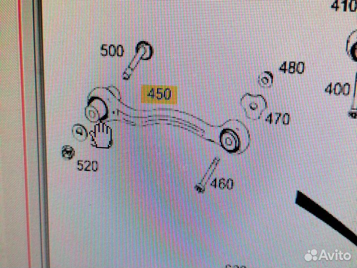 Сайлентблок заднего рычага Mercedes W212