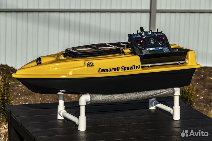 Карповый кораблик CamaraD с глубиномером