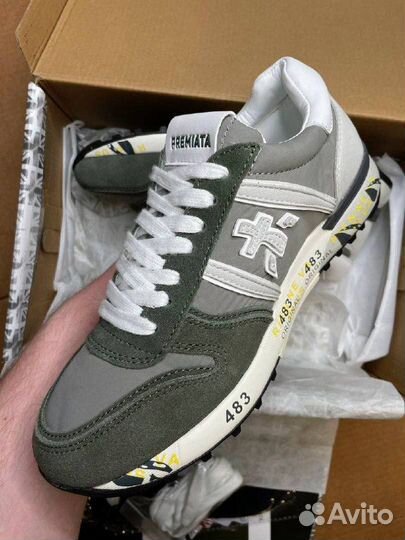 Premiata серо-зелёный разм. 42