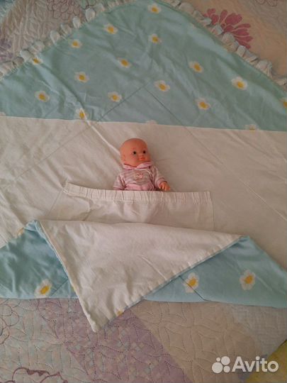 Одеяло конверт (на выписку) б/у