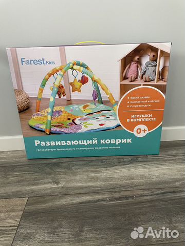 Развивающий коврик новый