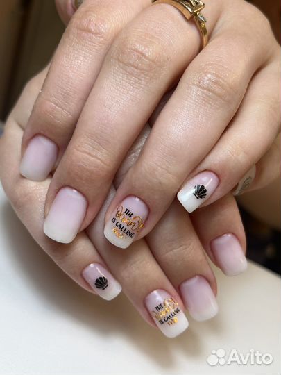 Маникюр+гель лак