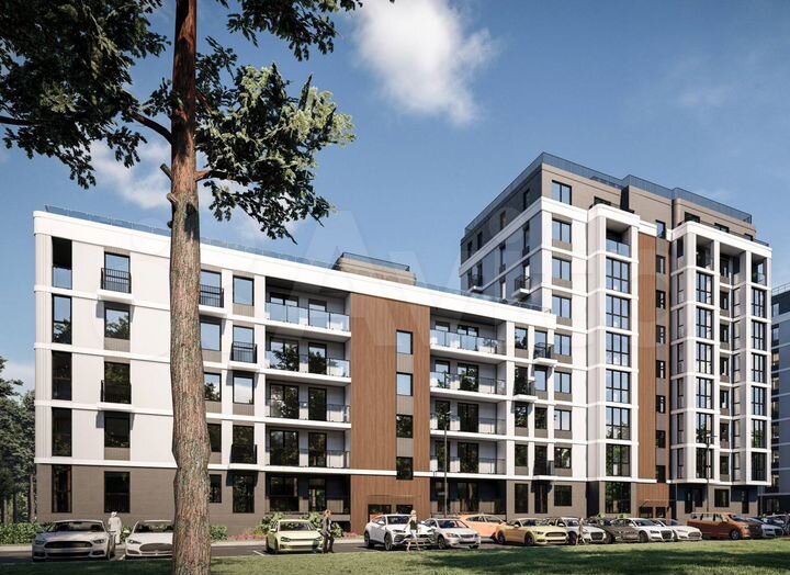 2-к. квартира, 82,9 м², 1/9 эт.