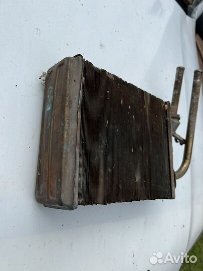 Медный радиатор печки ваз