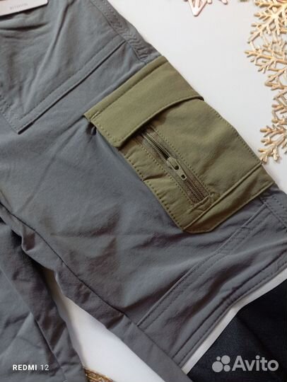Трекинговые штаны новые мальчика Германия 110 116