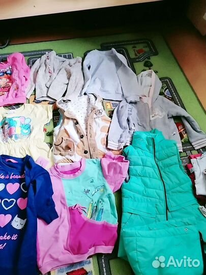 Вещи пакетом на девочку