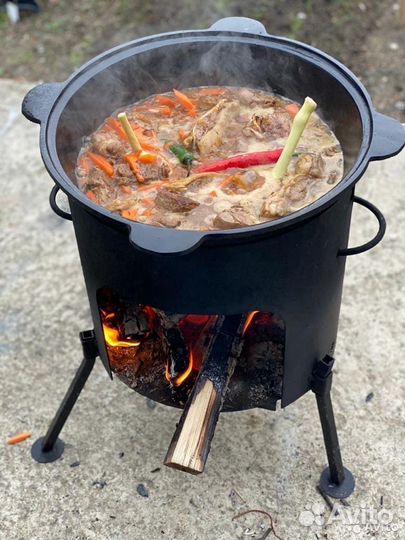 Казан чугунный 4,5 литра