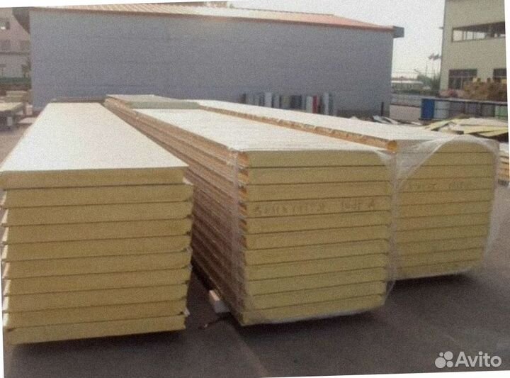 Сэндвич панели стеновые PIR от 200 м2