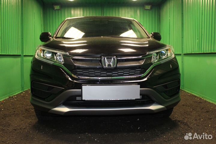 Защитная сетка радиатора верх хром Honda CR-V (201