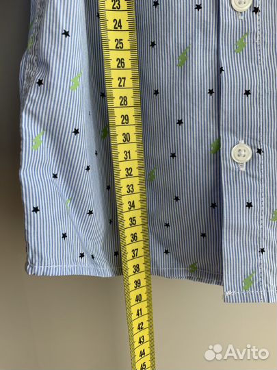 Детская рубашка с бабочкой,длинный рукав