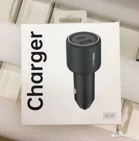 Автомобильное зарядное 80W для OnePlus Super Vooc