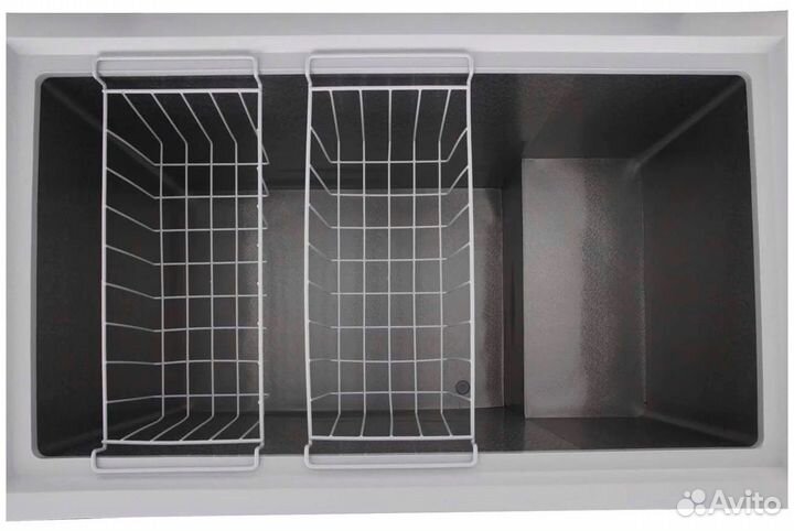 Морозильный ларь с глухой крышкой