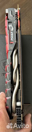 Видеокарта MSI nvidia GeForce GTX 1070 gaming X