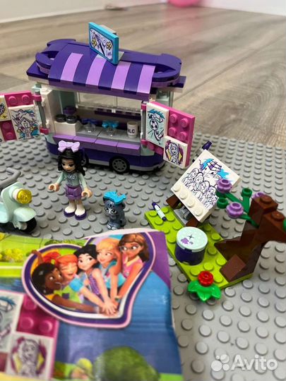 Lego френдс оригинал передвижная выставка Эммы