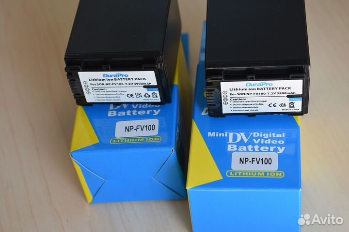 Аккумулятор DuraPro NP-FV100