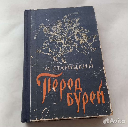 Книга М.Старицкий. Перед бурей