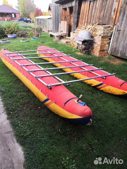 Надувной катамаран