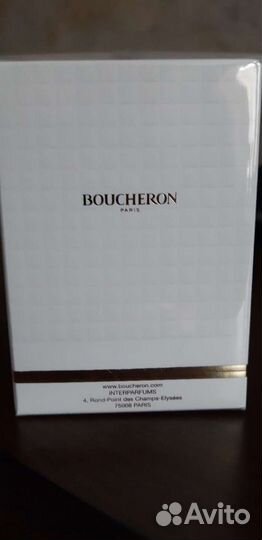 Духи Boucheron