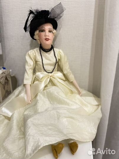 Интерьерная кукла ручной работы