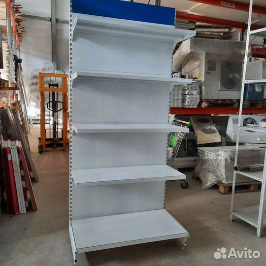 Торговые металлические стеллажи для магазина