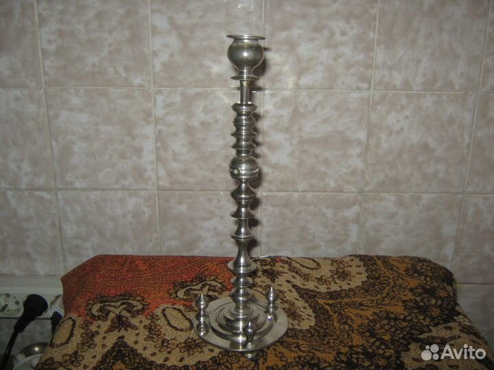 Подсвечник. Латунь. СССР