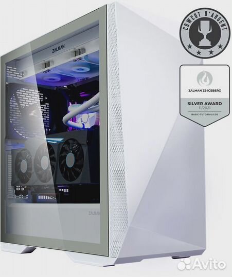 Компьютерный корпус Zalman Z9 iceberg white