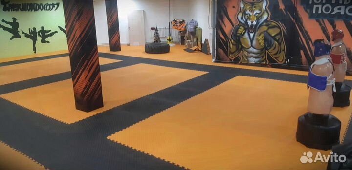 Будо-маты ласточкин хвост толщиной 2 см QW