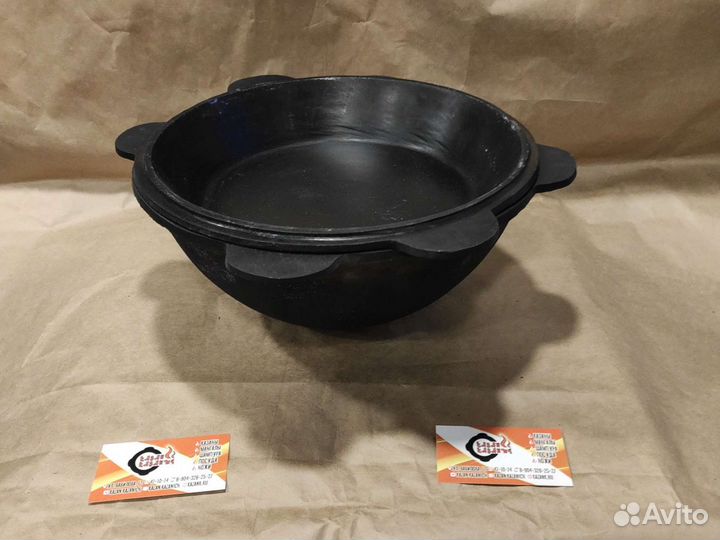 Казан 6л+крышка-сковорода