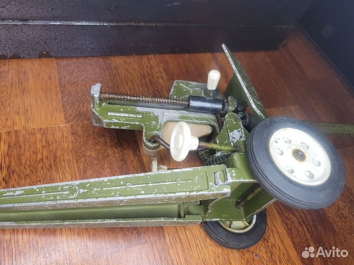 Игрушка Пушка противотанковая, СССР