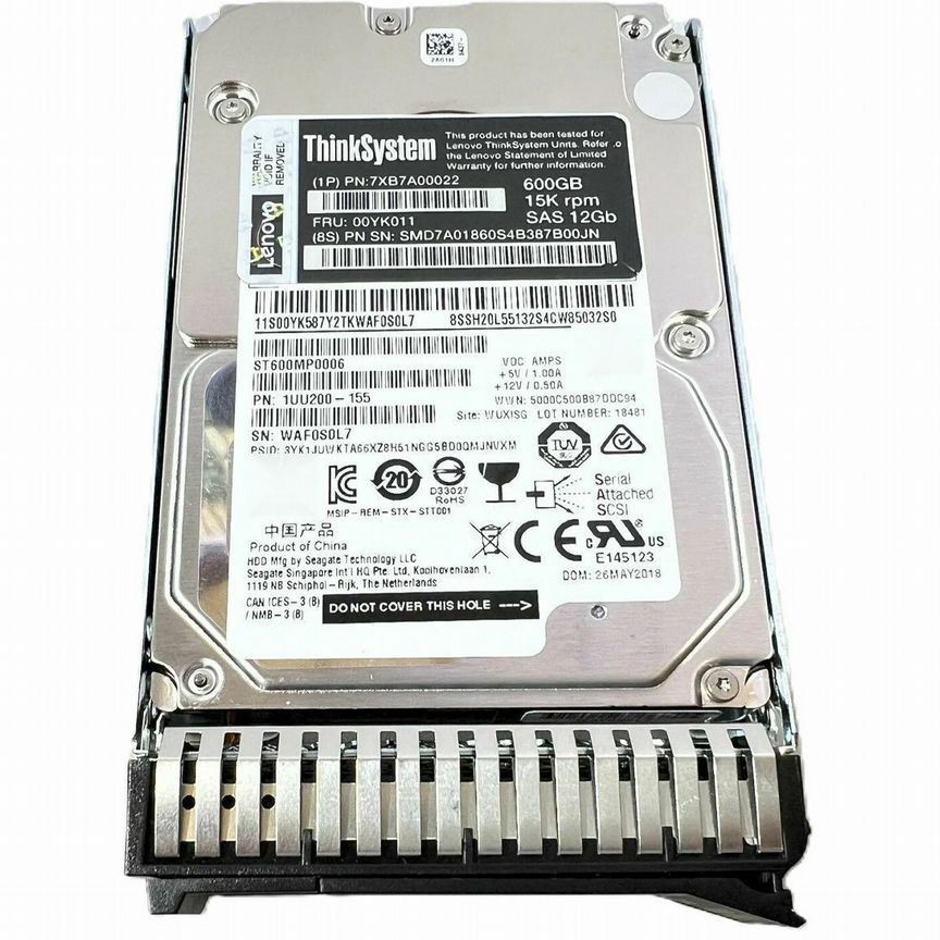 [SR530] Жесткий Диск Lenovo 7xb7a00022 00yk011 600gb 2,5" Sr530