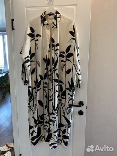Платье рубашка zara