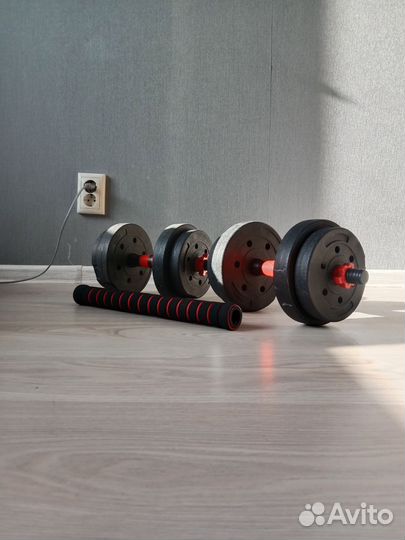 Гантели разборные