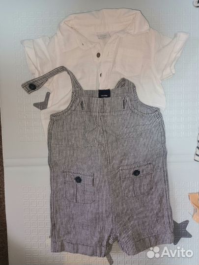 Вещи пакетом для мальчикана лето размер 74