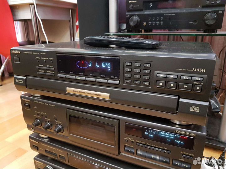 Усилитель Technics SU-C800U + SE-A800S 5 блоков