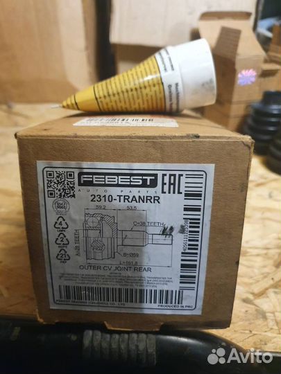 Шрус наружный задний 2310-tranrr