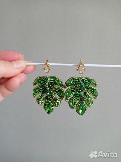 Серьги ручная работа