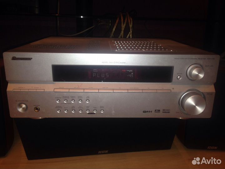 Музыкальный центр, ресивер, сабвуфер, колонки