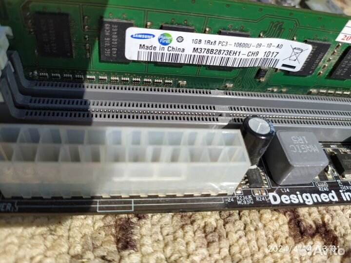 Материнская плата с процессором lga 1155