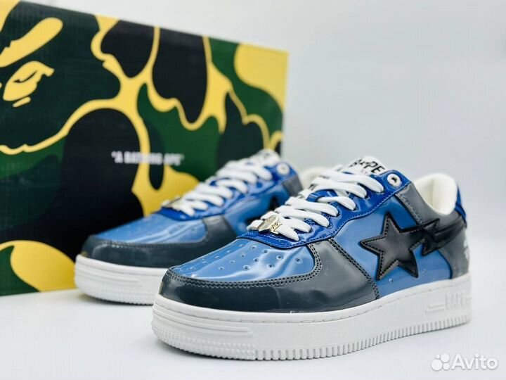 Кроссовки Bape Sta Синие