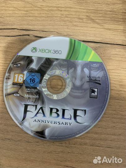 Диск fable anniversary (Xbox360)