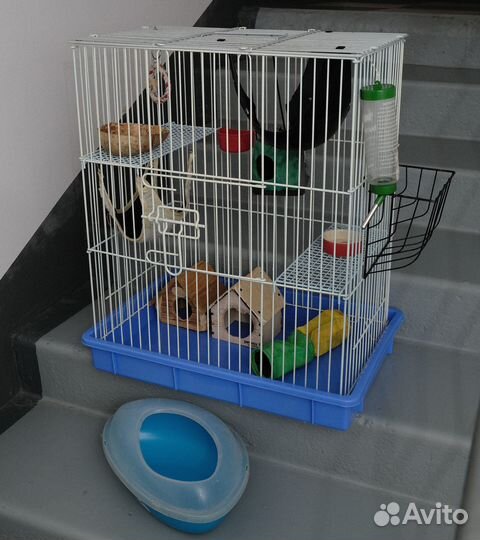 Клетка для грызунов крыс дегу шиншилл