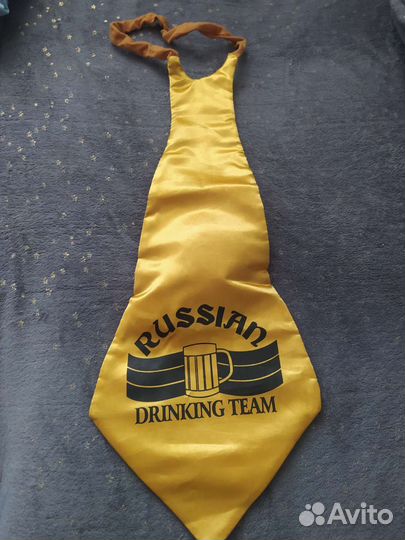 Галстук новогодний большой