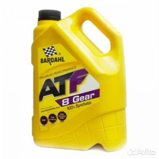 Bardahl 36873 ATF 8 G 5L (синт. трансмисионное мас
