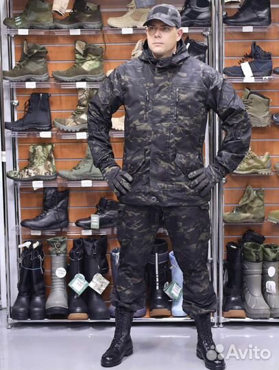 Костюм Горка 5 летний, Чёрный Нато-2