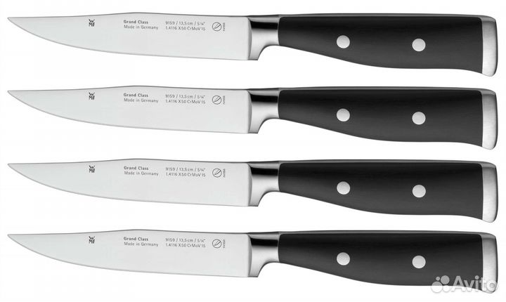 Набор ножей для стейка Grand Class 4 предмета WMF
