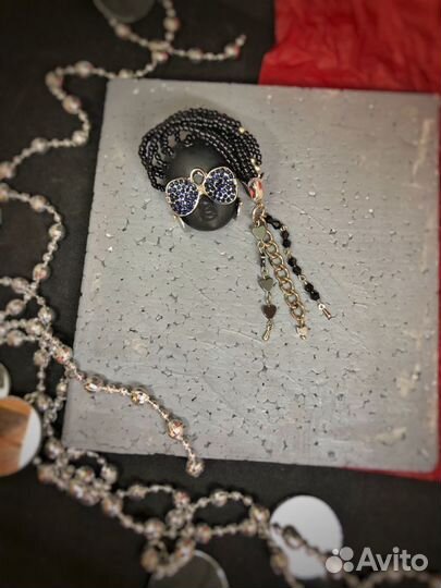 Брошь ручной работы куколка