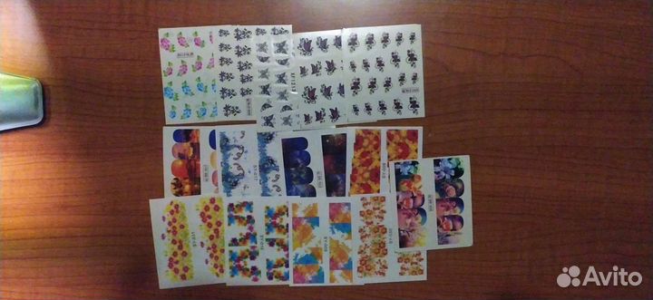 Пластины для стемпинга, наклейки на ногти